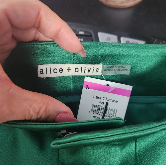 70 - $295 NWT ALICE + OLIVIA DYLAN PANT - Picture 6 of 8